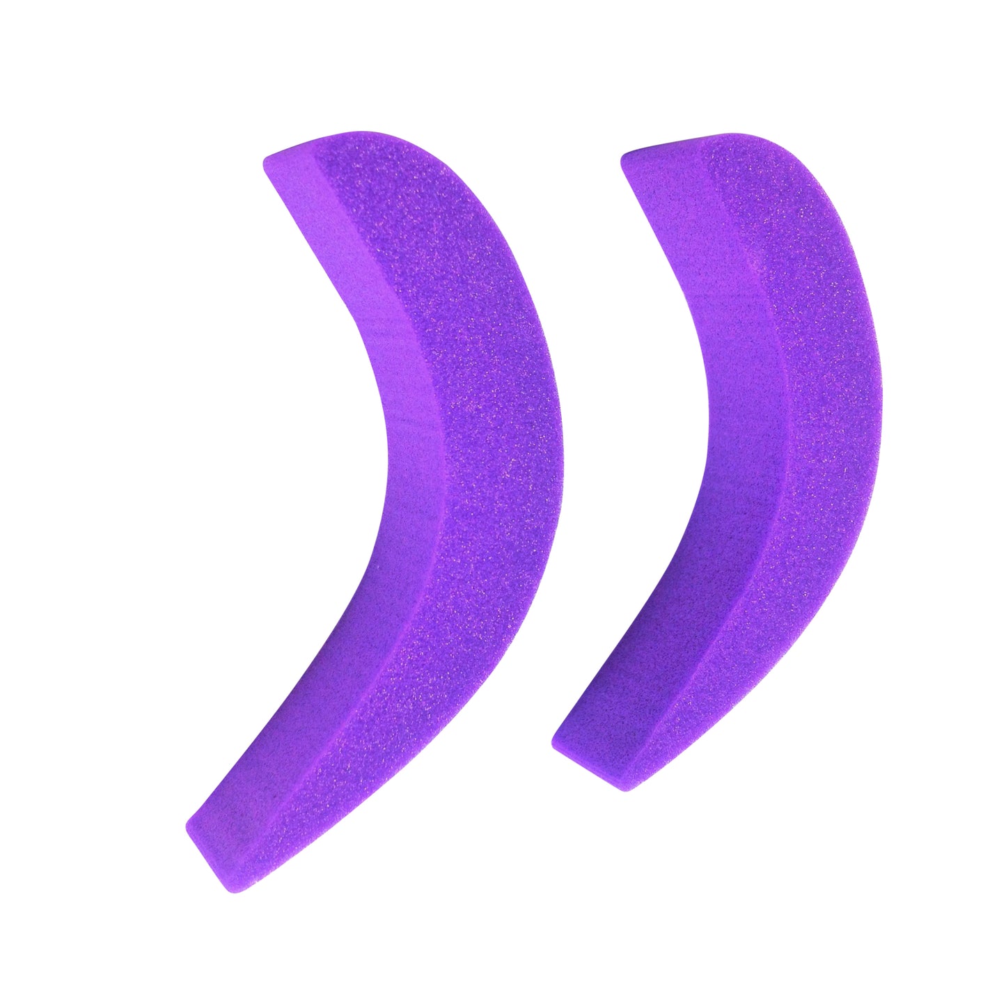 Round-Toe Shoe Sizing Inserts (1/2 Sizers (Purple))